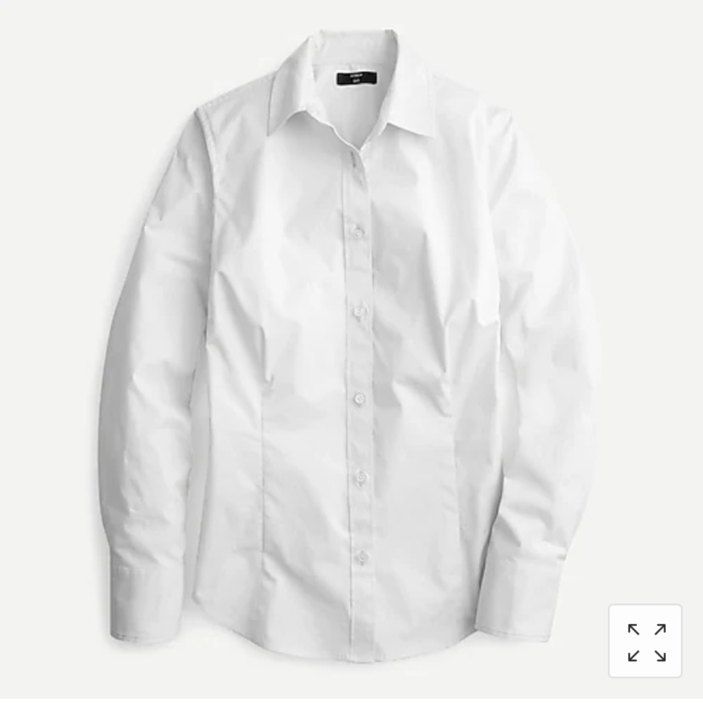NWT - J Crew Curvy Slim Stretch Perfect Shirt